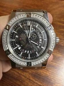 Reloj Pulsera Mecánico de Lujo PINDU Hombre Automático 43mm P-6526G Luminoso - Imagen 1 de 4