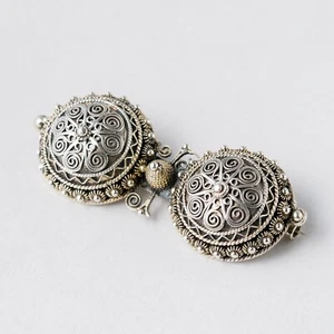 Brosche Silber filigran 5,4 cm 9,95 g - Bild 1 von 6