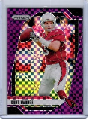 Panini Prizm Kurt Warner Purple Power/49 SSP Foto 1 de 2