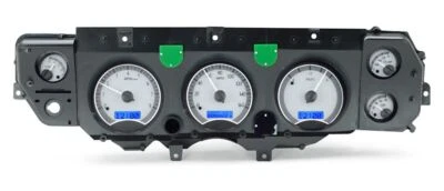 Dakota Digital 70-72 Chevelle/ El Camino Silver/Blue Gauge Kit VHX-70C-CVL-S-B - Image 1 of 4