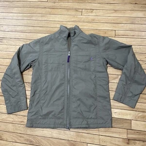 Marithe Francois Girbaud Y2k Designer Jacket Men USA 33 Fleece Zip Bomber Green - Picture 1 of 22