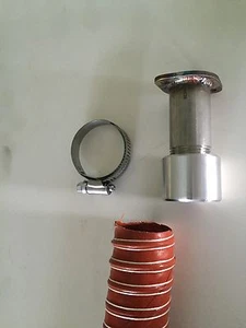 Excape GenExhaust para Honda EU6500is/EU7000is Inversor 1-1/2" extensión de escape (2 pies) - Imagen 1 de 7