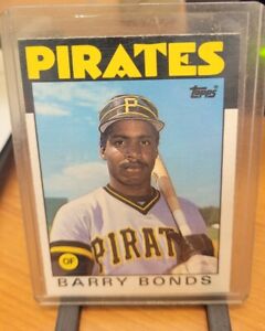 1986 Barry Bonds Topps Traded #11T Rookie Card - RC