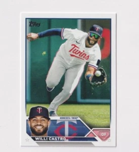 (12) Willi Castro 2023 TOPPS SERIES 2 BASE CARD LOT #411 MINNESOTA TWINS - Picture 1 of 1