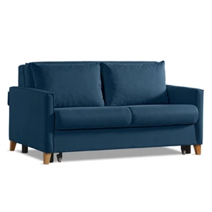 Divano Letto 2 posti con letto estraibile, materasso 140x190 + 2 cuscini |MARGOT - Foto 1 di 16