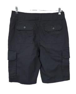 Goodfellow & Co Cargo Shorts sz W 30 Black 11" Inseam Flat Front 6 Pockets - Picture 1 of 9