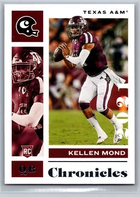2021 Panini Chronicles Draft Picks #20 Kellen Mond *B1 - Image 1 of 2
