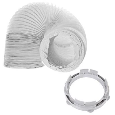 Hose & Adaptor for White Knight Tumble Dryer EXTRA LONG 2.5m Vent Kit FREE POST - Image 1 of 3