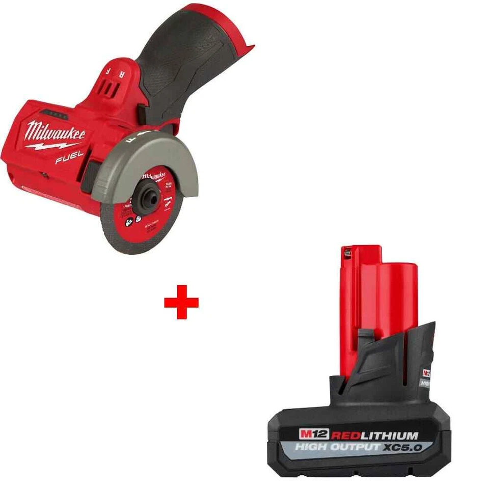 Milwaukee 2522-20 M12 COMBUSTIBLE 3" Herramienta de corte con batería 48-11-2450 M12 GRATIS Foto 1 de 1