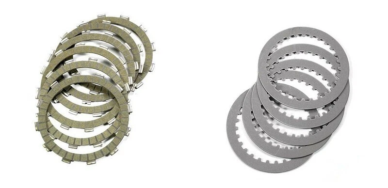 NEWFREN KIT FRIZIONE DISCHI GUARNITI + METALLICI LISCI APRILIA RS 125 ROTAX 122 - Immagine 1 di 1