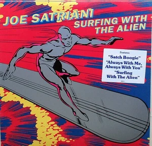 JOE SATRIANI - SURFING WITH THE ALIEN LP - IN FAIR TO GOOD CONDITION - AUS PRESS - Picture 1 of 1