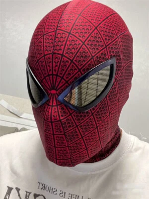 Cosplay The Amazing Spider-Man Spiderman Cosplay Mask BAndrew Garfield Prop 1:1  - Image 1 of 4