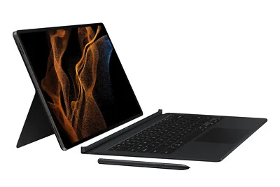 Custodia con Tastiera SAMSUNG Galaxy Tab S8 Ultra 14.6" Cover ORIGINALE NUOVA - Image 1 of 4