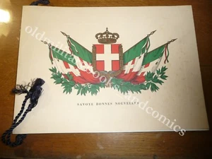 CALENDARIO SAVOYE BONNES NOUVELLES 1963 UNIONE MONARCHICA ITALIANA PERFETTO - Picture 1 of 1