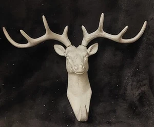 Deer Animal Coat Hook By Herngee Rustic Wall Mount Hanger  - Picture 1 of 6