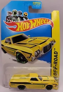 Scheda Hot Wheels 2014 gialla '72 FORD RANCHERO Hot Trucks #134 HW59-112923 - Foto 1 di 1
