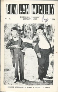 Film Fan Monthly 91 January 1969 Robert Youngson's Laurel & Hardy Audrey Totter - Imagen 1 de 1