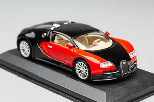 Bugatti Veyron 16.4 2005-2015 Black/Red ALTAYA-IXO 1:43 - Imagen 1 de 11