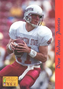 CLASSIC-PROLINE Drew Bledsoe RC COWBOYS BILLS PATRIOTS WSU COUGARS - Picture 1 of 1