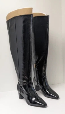 Vince Camuto Shalie Over-The-Knee Boots, Black, Women's 10 Wide (XW-Calf) - Image 1 of 4