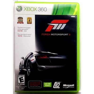 Forza Motorsport 3 - Microsoft Xbox 360 impecable probado auténtico 1 año de garantía Foto 1 de 4