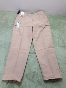 US Military Tru-Spec Pants Tan 1314005 Large Regular 29.5-32.5x35-39 inchs - Picture 1 of 13