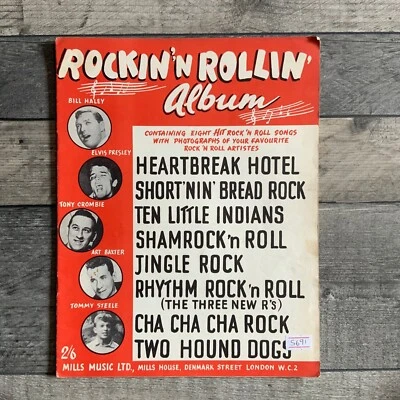 Rockin'n Rollin Album Mills Music Ltd Piano Vocal Guitar Chords - Image 1 of 3