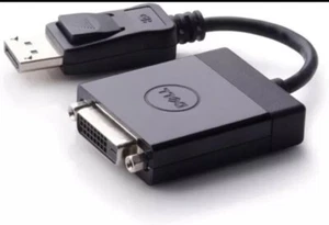 3x Dell Displayport to DVI Single-Link Adapter * 027KKH *New *Free shipping - Picture 1 of 7
