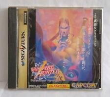 Vampire Hunter Darkstalkers' Revenge W/ Spine Sega Saturn SS /Japan/ Import 
