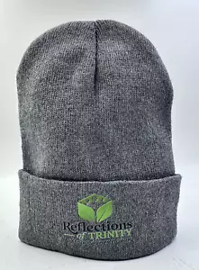 Reflections Of Trinity Unisex Cuffed Grey Beanie One Size Fits Most Pickup Avail - Picture 1 of 1