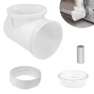 90 Degree Clothes Dryer Vent ElbowTight-Fit Connector for 4-Inch Dryer Duct H... - Picture 1 of 7