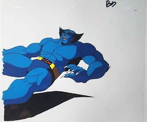 X-Men Beast Animation Production Cel: 3869 - Picture 1 of 2