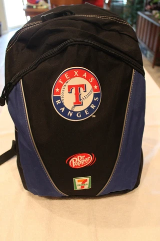 TEXAS RANGERS SCHOOL MULTI-POCKET BACKPACK - MLB BASEBALL Travel nolan ryan 2023 Cover