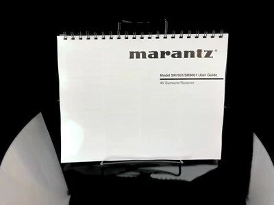 Marantz Owner User Manual Guide For SR7001 SR8001 Instructions For Receiver - Image 1 of 3