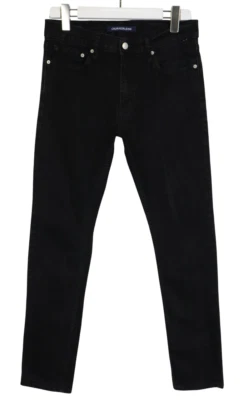 Calvin Klein CKJ 026 Slim Vaqueros Hombres W32/L32 Negro Cremallera Ajustada - Imagen 1 de 4
