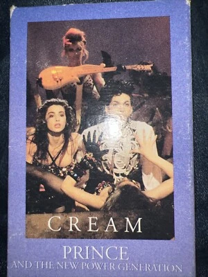 Prince And The New Power Generation Cream Cassette Single A&M Records WB 1991 - Image 1 of 3