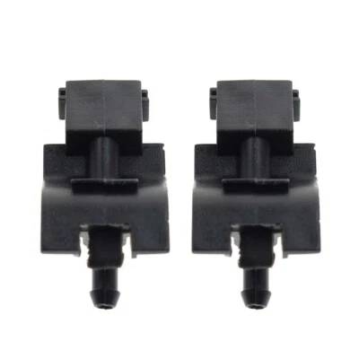 2件装适用于2009-2015年丰田Venza挡风玻璃洗衣机喷嘴套装(2)带黄铜尖 — 第 1/4 张图片