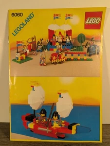 Lego 6060 Knight's Challenge nur Anleitung Vintage Classic Castle - Bild 1 von 4