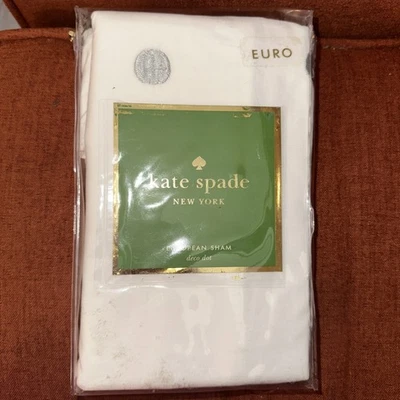 Kate Spade European Sham Deco Punto Gris/Platino/Plata 26x26 ¡¡Nuevo en Paquete!!! Foto 1 de 2