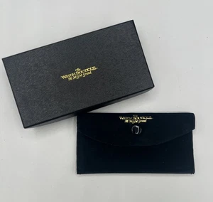 Vintage Jewelry Box & Green Travel Pouch Watch Boutique Mgm Grand Las Vegas - Picture 1 of 10