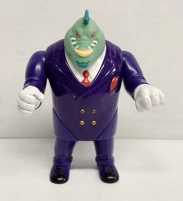 Boneco de ação Biker Mice From Mars Lawrence Limburger 5" solto Galoob 1993 - Imagem 1 de 4