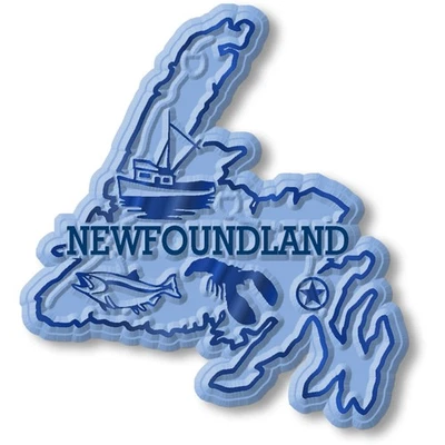 CLASSIC MAGNETS MADE WITH PRIDE IN THE USA Newfoundland Province Magnet by Classic Magnets