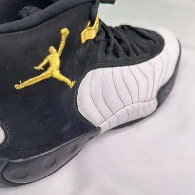 Jordan Nike Jumpman Pro Quick Negro Blanco Dorado Talla 12 Retro OG 906876-032 Foto 1 de 4