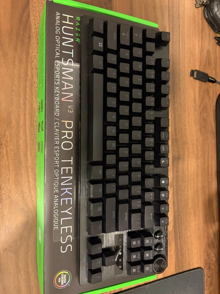 Razer Huntsman V3 Pro Tenkeyless Analog Optical Gaming Keyboard - Image 1 of 1