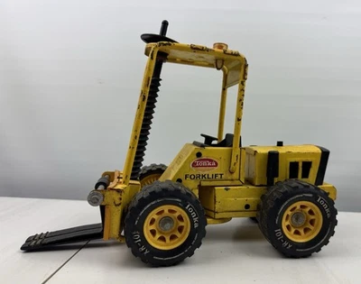 Carretilla elevadora Tonka 52900 vintage años 70 juguete de metal de acero prensado Foto 1 de 4