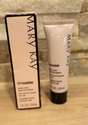 Mary Kay Timewise Matte Wear Liquid Foundation 1 oz Ivory 5 #038754 Volume - Image 1 of 3