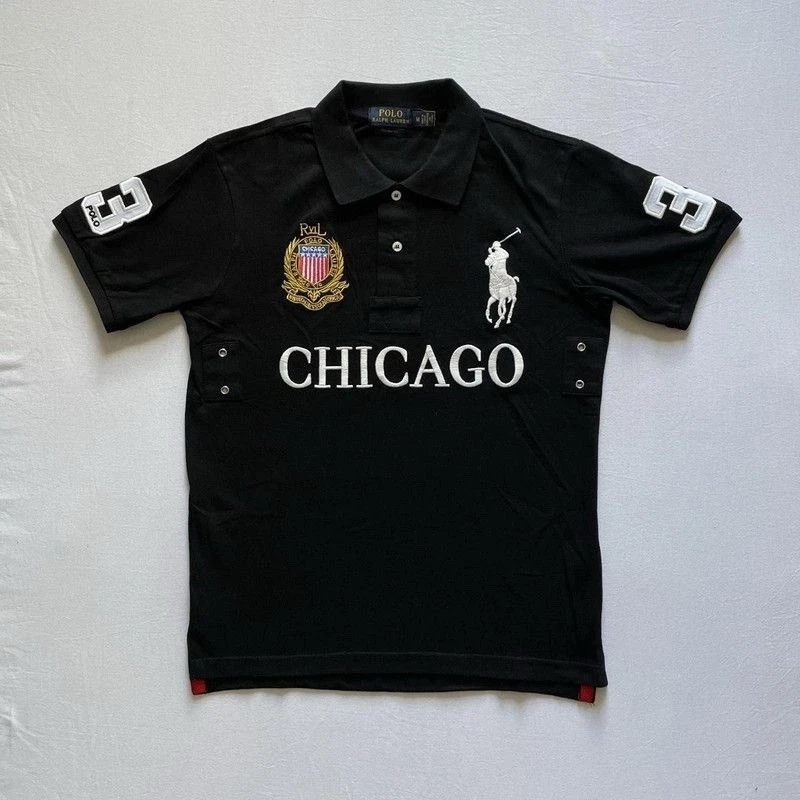 Chicago Black  Chief Keef Polo Shirt Size L - Image 1 of 1