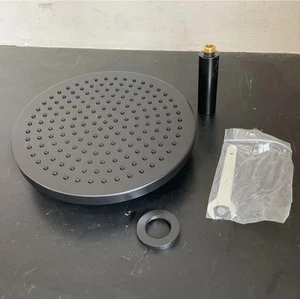 Dorn Bracht - Rain Shower Head - Matte Black - 28589970 - 330010 N9 - Picture 1 of 6