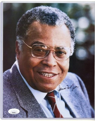 Джеймс Эрл Джонс подписанный 8 x 10 - JSA - голос Дарта Вейдера - Изображение 1 из 2