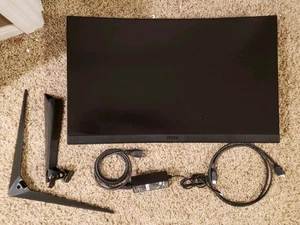 MSI Optix G27C5 27" VA LCD Curved Gaming Monitor - Picture 1 of 5